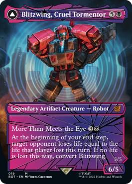 Blitzwing, Cruel Tormentor (Shattered Glass), Universes Beyond: Transformers 19