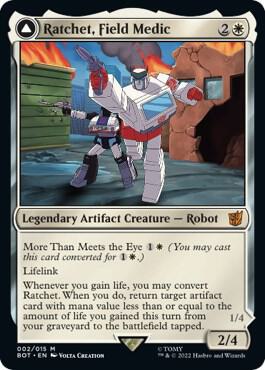 Ratchet, Field Medic, Universes Beyond: Transformers 2