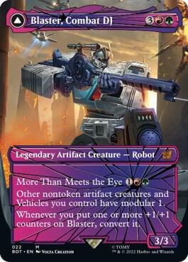 Blaster, Combat DJ (Shattered Glass), Universes Beyond: Transformers 22