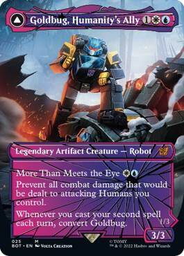 Goldbug, Humanity's Ally (Shattered Glass), Universes Beyond: Transformers 25