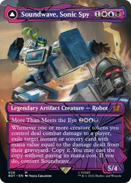 Soundwave, Sonic Spy (Shattered Glass), Universes Beyond: Transformers 28
