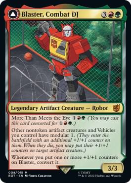 Blaster, Combat DJ, Universes Beyond: Transformers 8