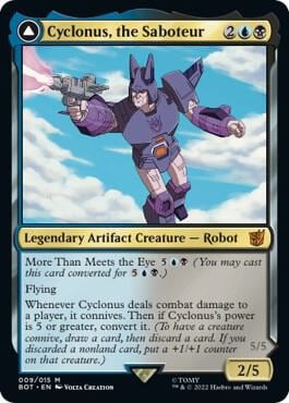 Cyclonus, the Saboteur, Universes Beyond: Transformers 9