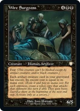 Wire Surgeons (Retro Frame), Commander: The Brothers' War 10