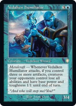 Vedalken Humiliator (Retro Frame), Commander: The Brothers' War 100