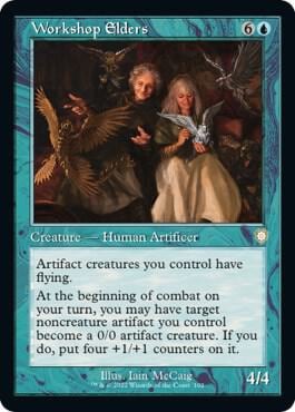 Workshop Elders (Retro Frame), Commander: The Brothers' War 102