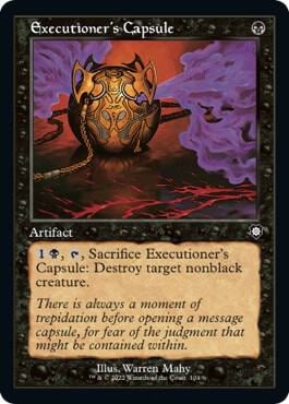 Executioner's Capsule (Retro Frame), Commander: The Brothers' War 104
