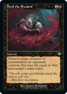 Feed the Swarm (Retro Frame), Commander: The Brothers' War 106