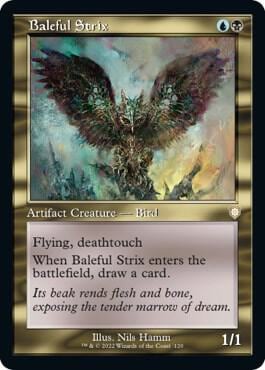 Baleful Strix (Retro Frame), Commander: The Brothers' War 120