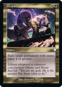 Despark (Retro Frame), Commander: The Brothers' War 124