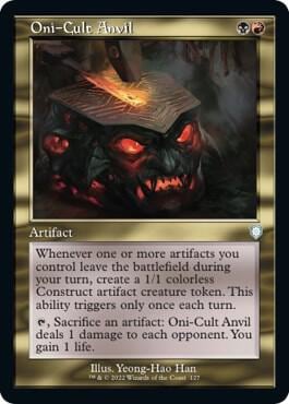 Oni-Cult Anvil (Retro Frame), Commander: The Brothers' War 127