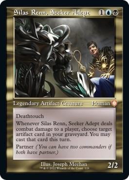 Silas Renn, Seeker Adept (Retro Frame), Commander: The Brothers' War 129