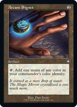 Arcane Signet (Retro Frame), Commander: The Brothers' War 132