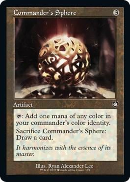 Commander's Sphere (Retro Frame), Commander: The Brothers' War 135