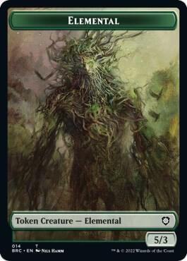 Elemental Token, Commander: The Brothers' War 14