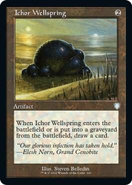 Ichor Wellspring (Retro Frame), Commander: The Brothers' War 143
