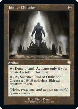 Idol of Oblivion (Retro Frame), Commander: The Brothers' War 144