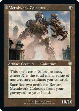 Metalwork Colossus (Retro Frame), Commander: The Brothers' War 147