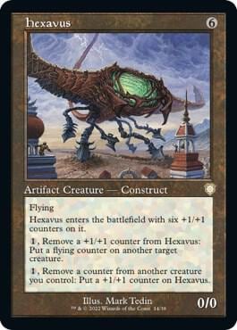 Hexavus (Retro Frame), Commander: The Brothers' War 14