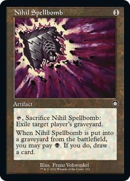 Nihil Spellbomb (Retro Frame), Commander: The Brothers' War 152