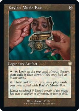 Kayla's Music Box (Retro Frame), Commander: The Brothers' War 15