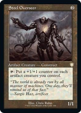 Steel Overseer (Retro Frame), Commander: The Brothers' War 164