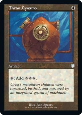 Thran Dynamo (Retro Frame), Commander: The Brothers' War 168