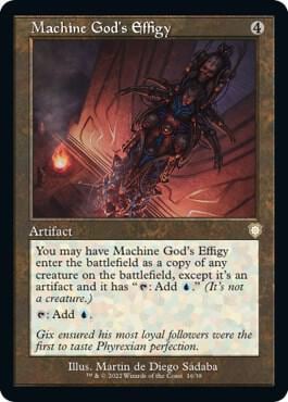 Machine God's Effigy (Retro Frame), Commander: The Brothers' War 16