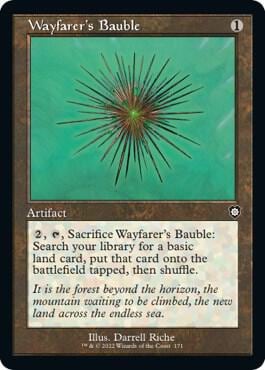 Wayfarer's Bauble (Retro Frame), Commander: The Brothers' War 171
