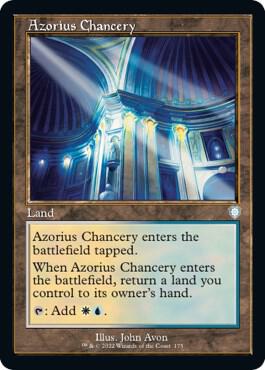 Azorius Chancery (Retro Frame), Commander: The Brothers' War 175