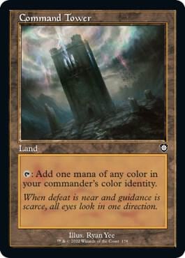 Command Tower (Retro Frame), Commander: The Brothers' War 178