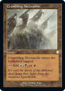 Crumbling Necropolis (Retro Frame), Commander: The Brothers' War 179