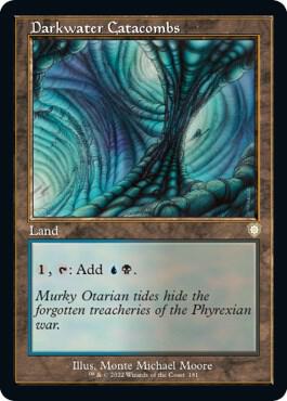 Darkwater Catacombs (Retro Frame), Commander: The Brothers' War 181