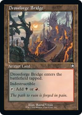 Drossforge Bridge (Retro Frame), Commander: The Brothers' War 183