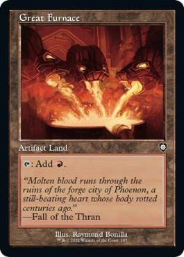 Great Furnace (Retro Frame), Commander: The Brothers' War 187