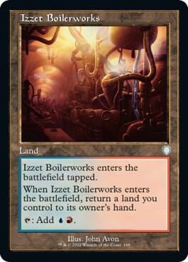 Izzet Boilerworks (Retro Frame), Commander: The Brothers' War 188