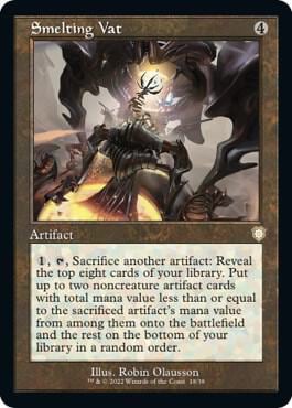 Smelting Vat (Retro Frame), Commander: The Brothers' War 18