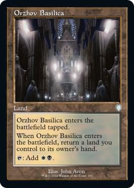 Orzhov Basilica (Retro Frame), Commander: The Brothers' War 191