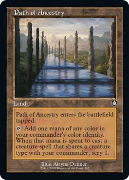 Path of Ancestry (Retro Frame), Commander: The Brothers' War 192