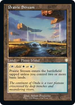 Prairie Stream (Retro Frame), Commander: The Brothers' War 193