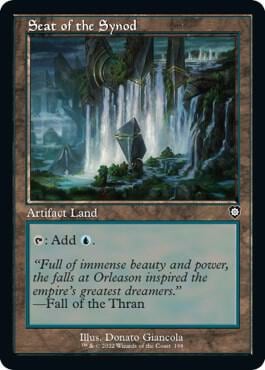 Seat of the Synod (Retro Frame), Commander: The Brothers' War 198