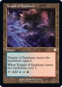 Temple of Epiphany (Retro Frame), Commander: The Brothers' War 207