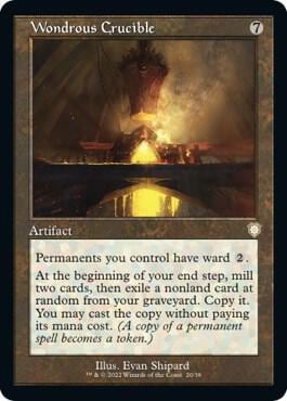 Wondrous Crucible (Retro Frame), Commander: The Brothers' War 20
