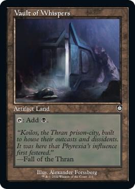 Vault of Whispers (Retro Frame), Commander: The Brothers' War 211