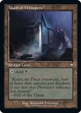 Vault of Whispers (Retro Frame), Commander: The Brothers' War 211