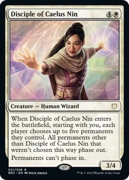 Disciple of Caelus Nin, Commander: The Brothers' War 21