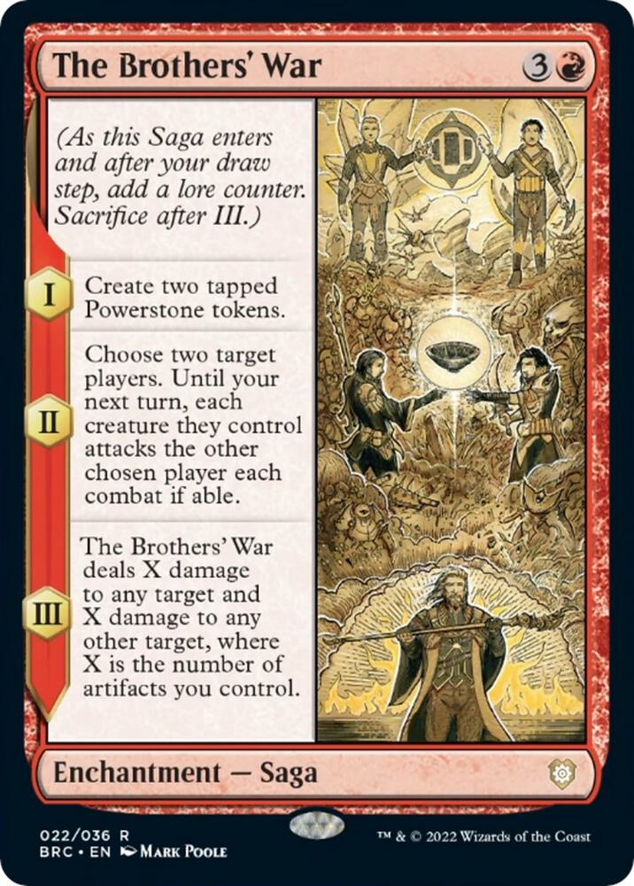 The Brothers' War, Commander: The Brothers' War 22