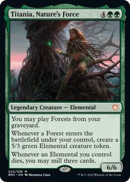 Titania, Nature's Force, Commander: The Brothers' War 25