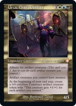 Urza, Chief Artificer (Retro Frame), Commander: The Brothers' War 2