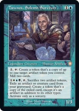 Tawnos, Solemn Survivor (Retro Frame), Commander: The Brothers' War 3